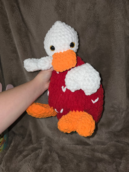 Strawberry duck lovey snuggler