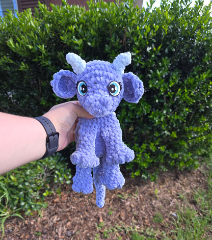 Esther The Dragon Crochet Plushie