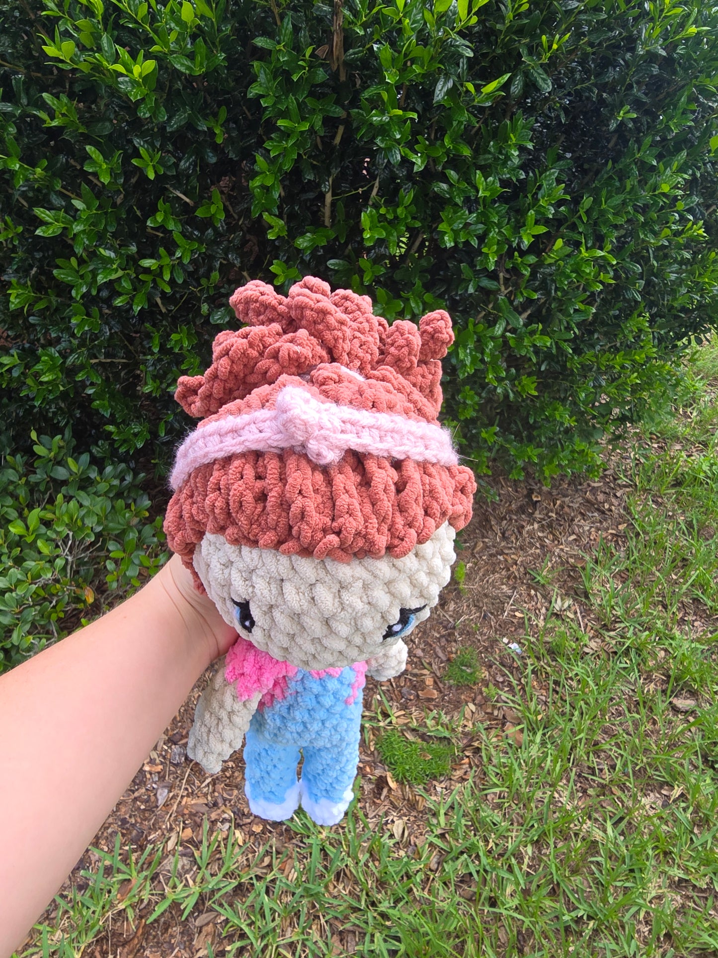 Mrs. Rachel Crochet Plushie