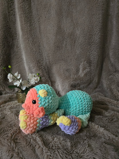 Pastel Moxie crochet stuffed plushie