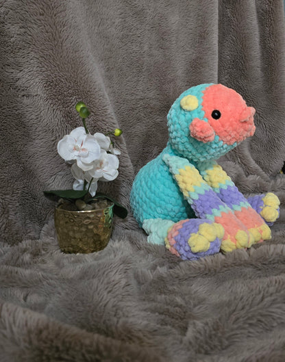 Pastel Moxie crochet stuffed plushie