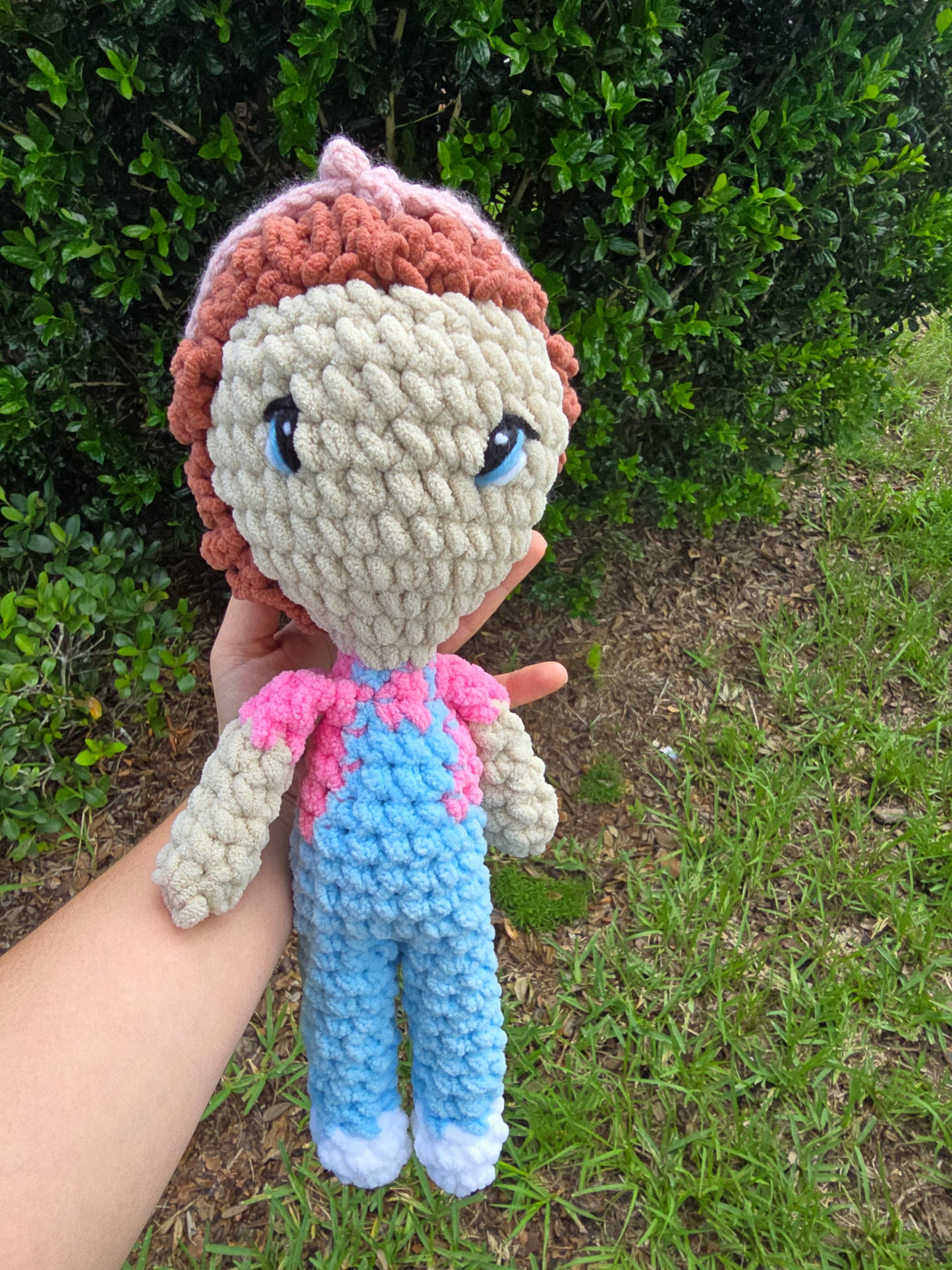 Mrs. Rachel Crochet Plushie