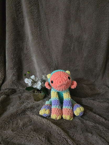 Pastel Moxie crochet stuffed plushie